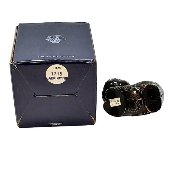 Artesania Rinconada Black Kitten 1715 Rinca Babies Platinum Gold Animalcore - Picture 10 of 12